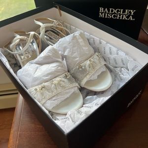 badgley mischka karissa block heels